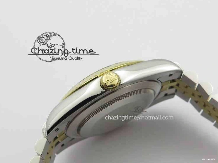 Roman YG Maker Black On Bracelet Edition A2813 BP Best 41mm DateJust SS Jubilee Dial II 0521
